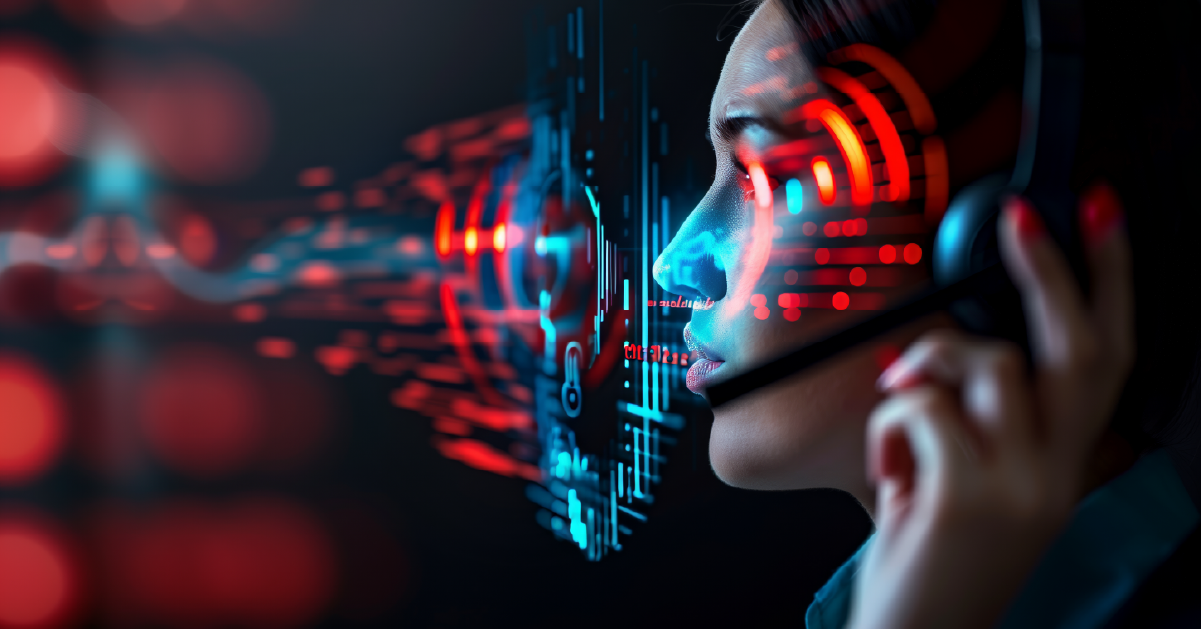 AI voice agent managing difficult customer calls