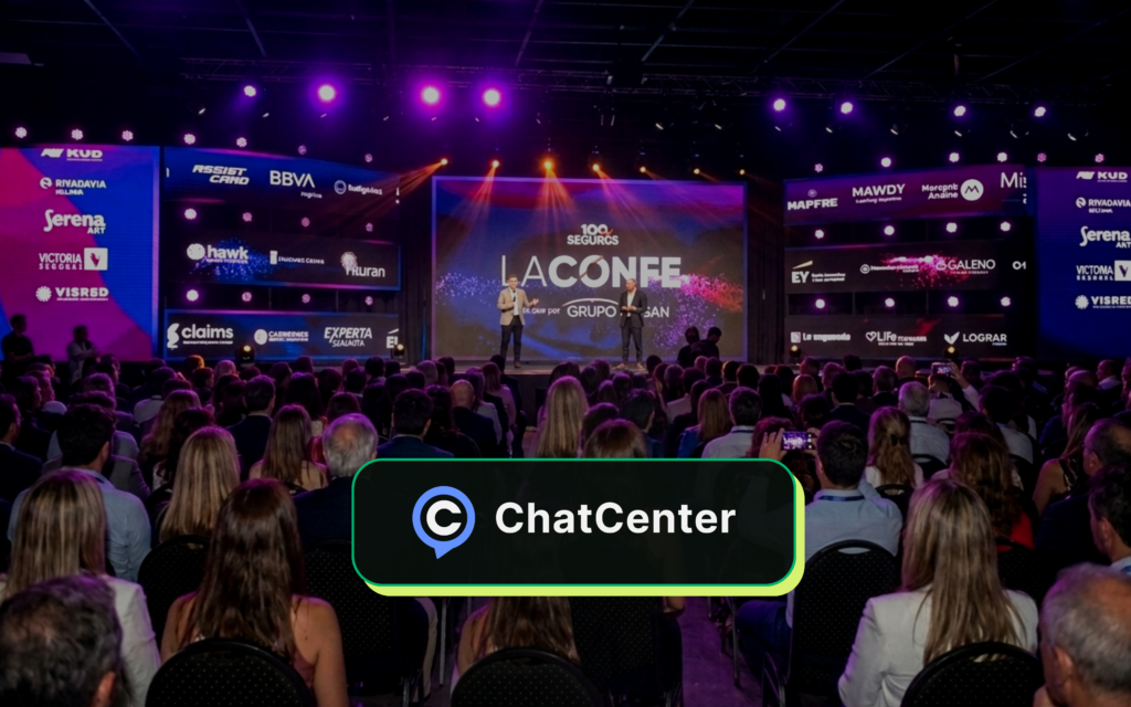 ChatCenter estará presentes en LaConfe 2026 junto al ecosistema asegurador